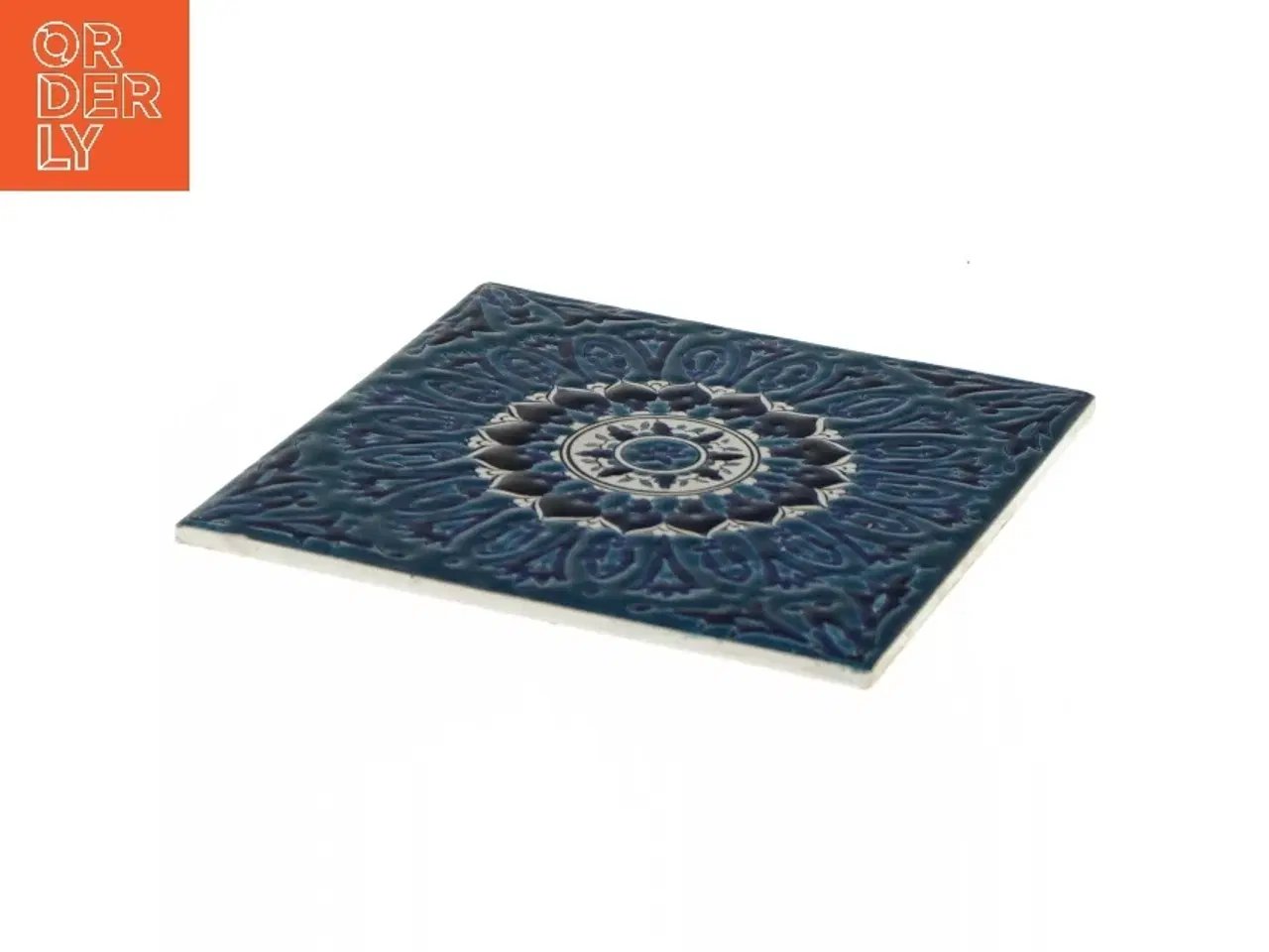 Billede 4 - Flot keramisk vægdekoration (str. 15x15 cm)