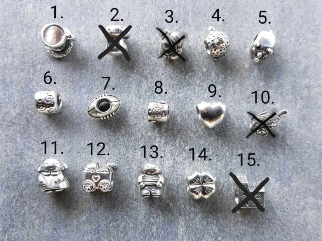 Billede 1 - Pandora charms 