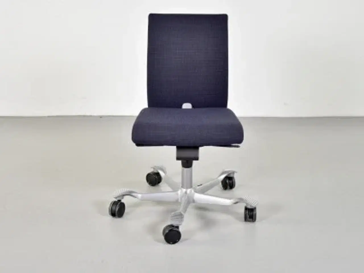 Billede 1 - Häg h04 4200 kontorstol med sort/blå polster