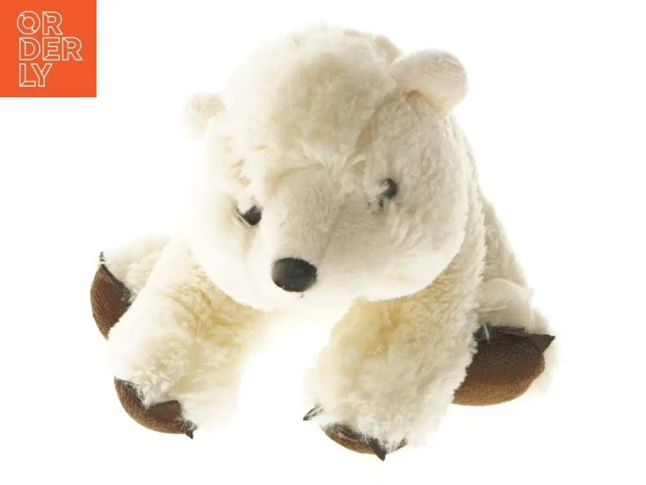 Billede 1 - Plys isbjørn fra Minifeet (str. 21 cm)
