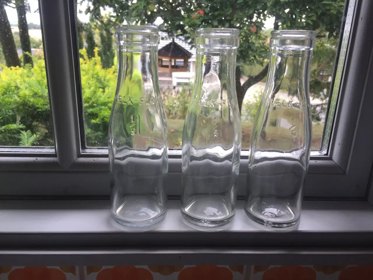 Billede 3 - Gamle mælkeflasker, flere størrelser