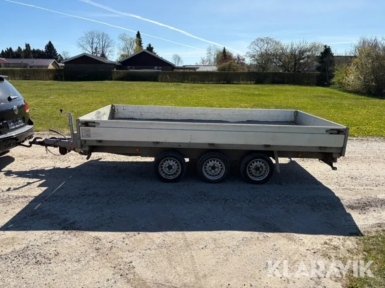 Billede 2 - Tiptrailer Henra Kp3z.35.1.3 3500 kg. 3-akslet