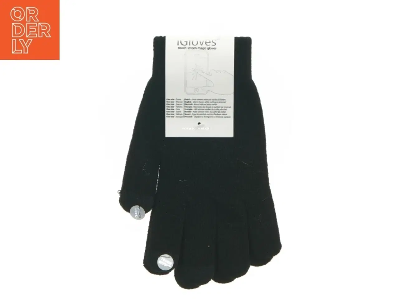Billede 1 - iGloves touchscreen handsker fra iGloves (str. 20 cm)