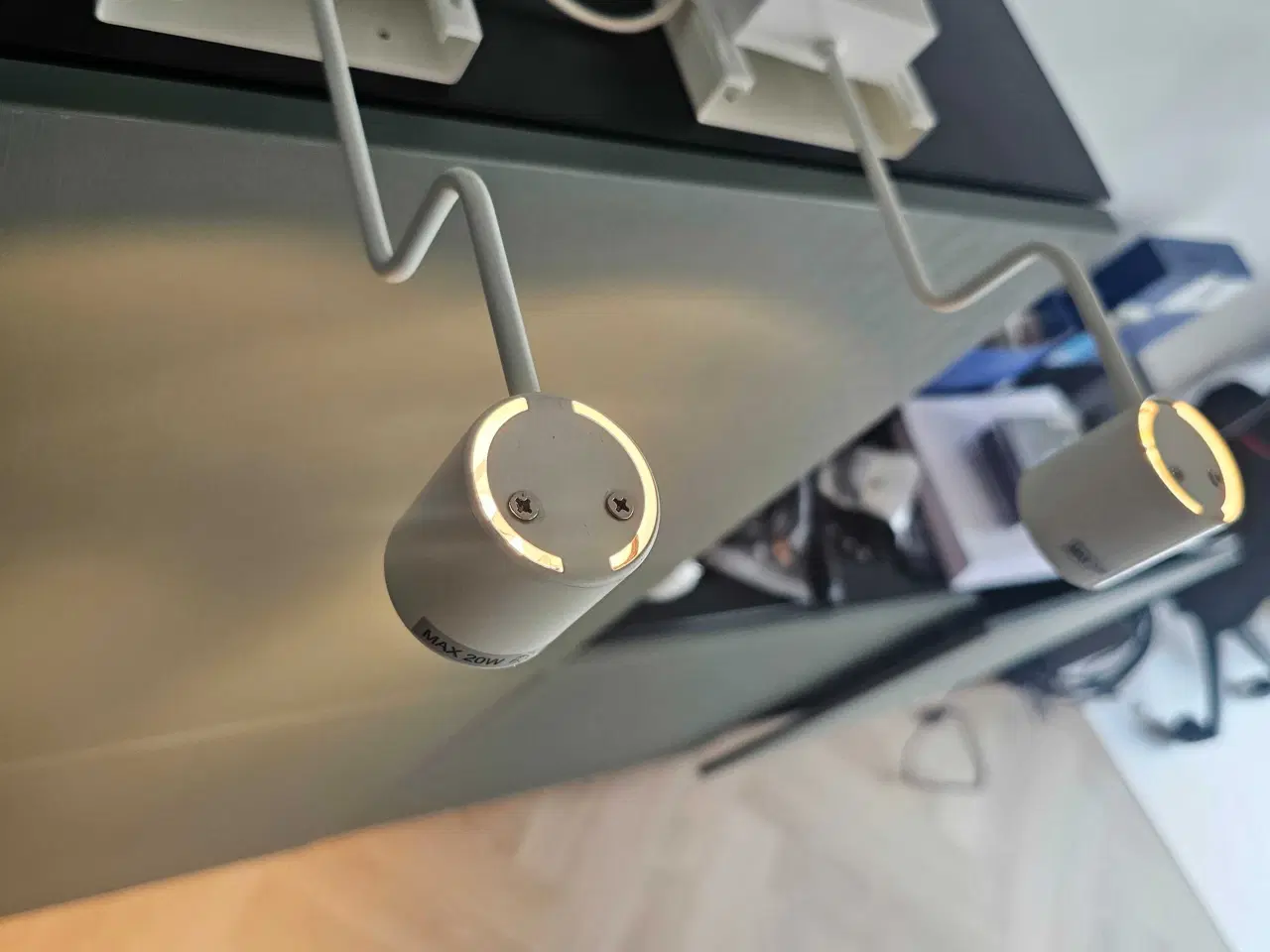 Billede 1 - 2 stk. Ikea skabslamper, model Grundtal L0706..