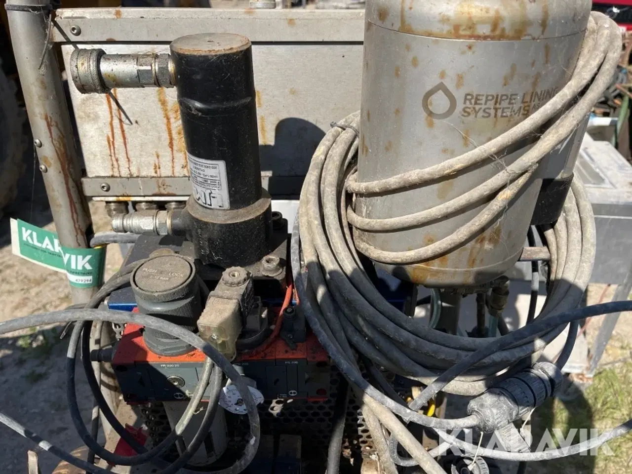 Billede 11 - Strømpeforingsanlæg Repipelining System