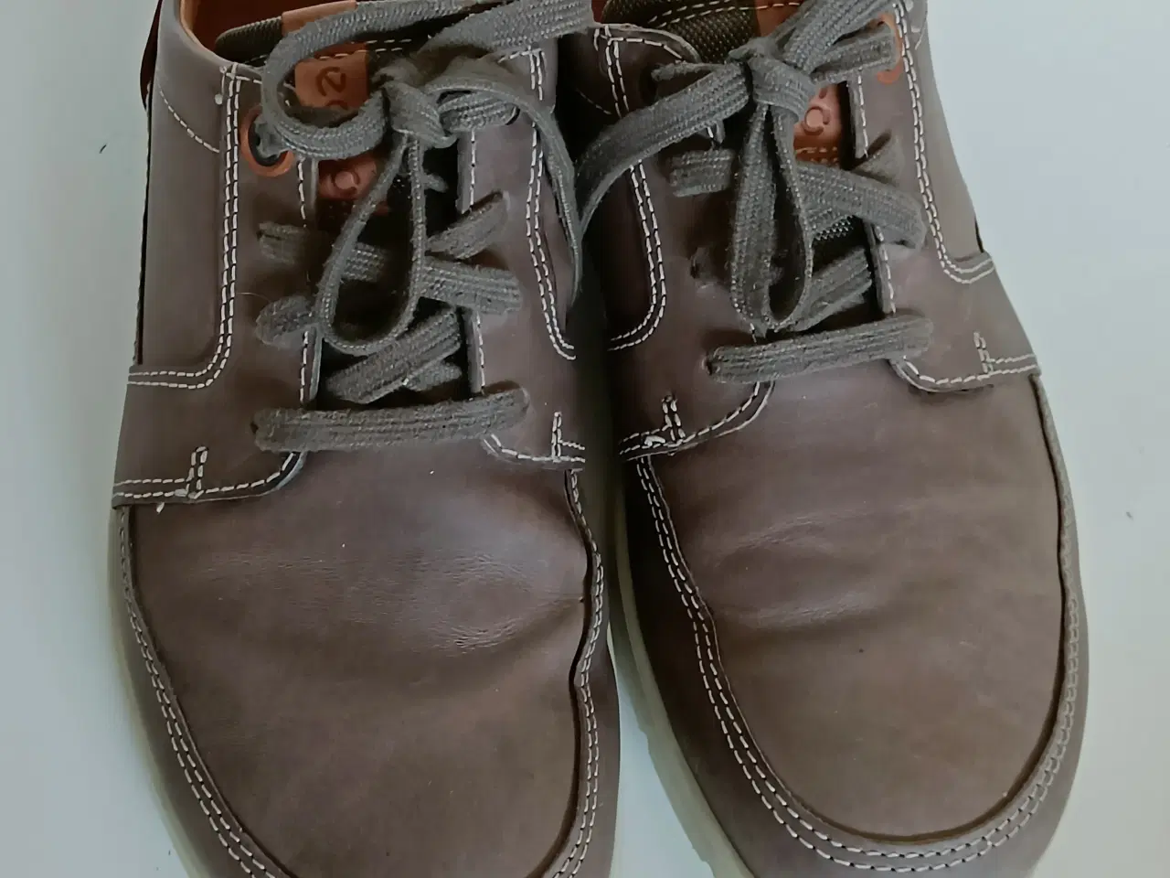 Billede 6 - Ecco brun læder sko 41str 