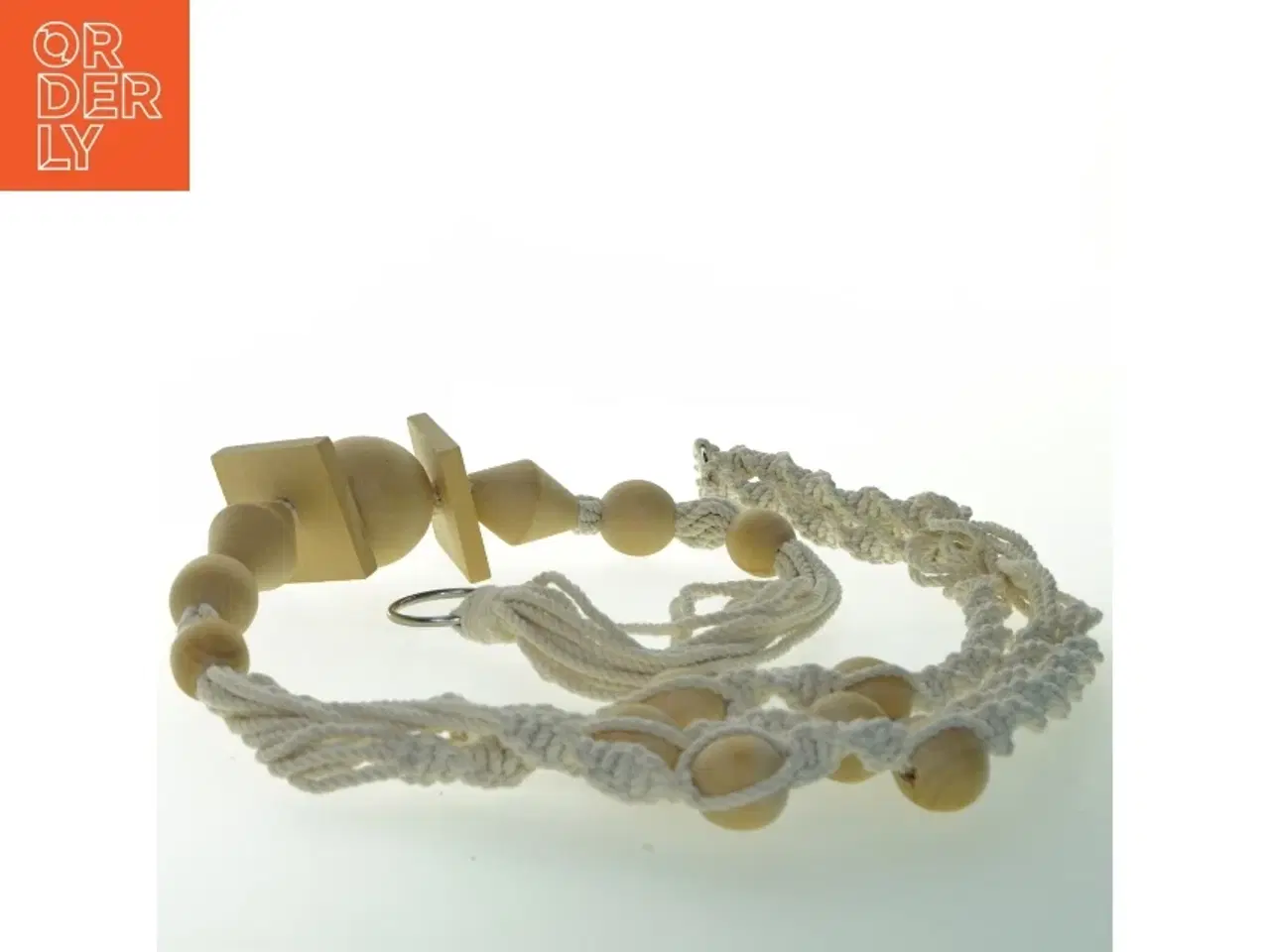 Billede 3 - Pottesnor med træperler (str. 130 cm)