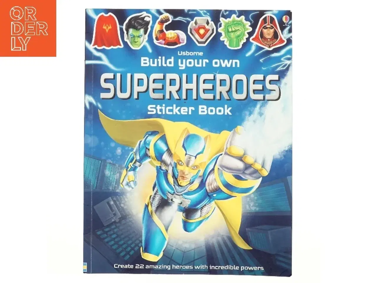Billede 1 - Build Your Own Superheroes Sticker Book af Simon TUDHOPE (Bog)