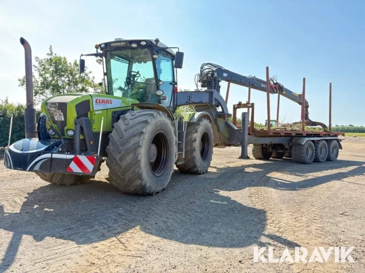 Billede 1 - Skov traktor Claas Xerion 3800