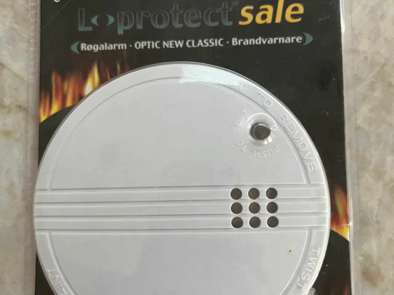 Billede 1 - Røgalarm med optisk sensor