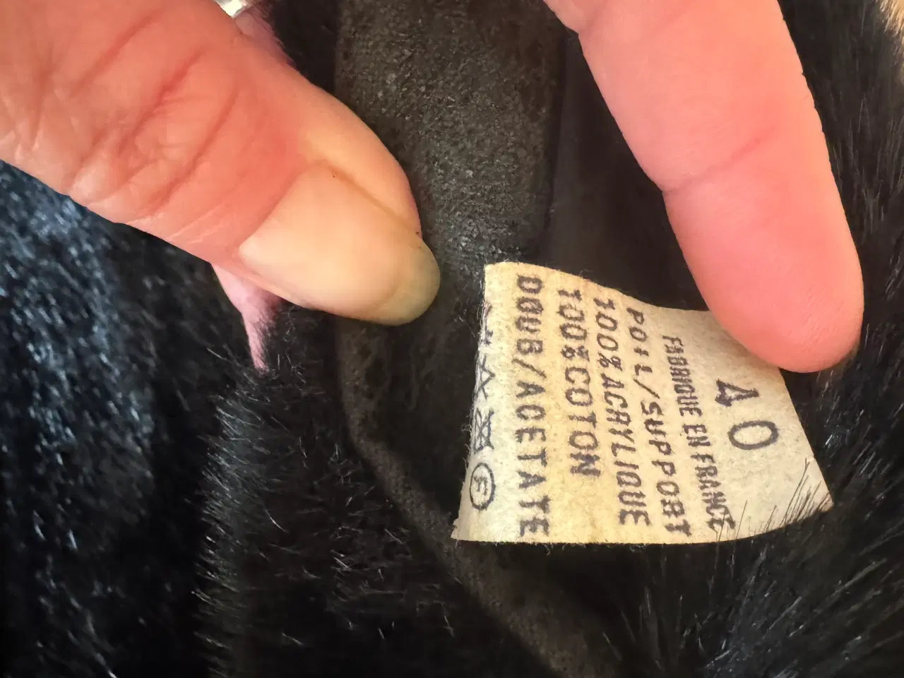 Billede 3 - Sort pels