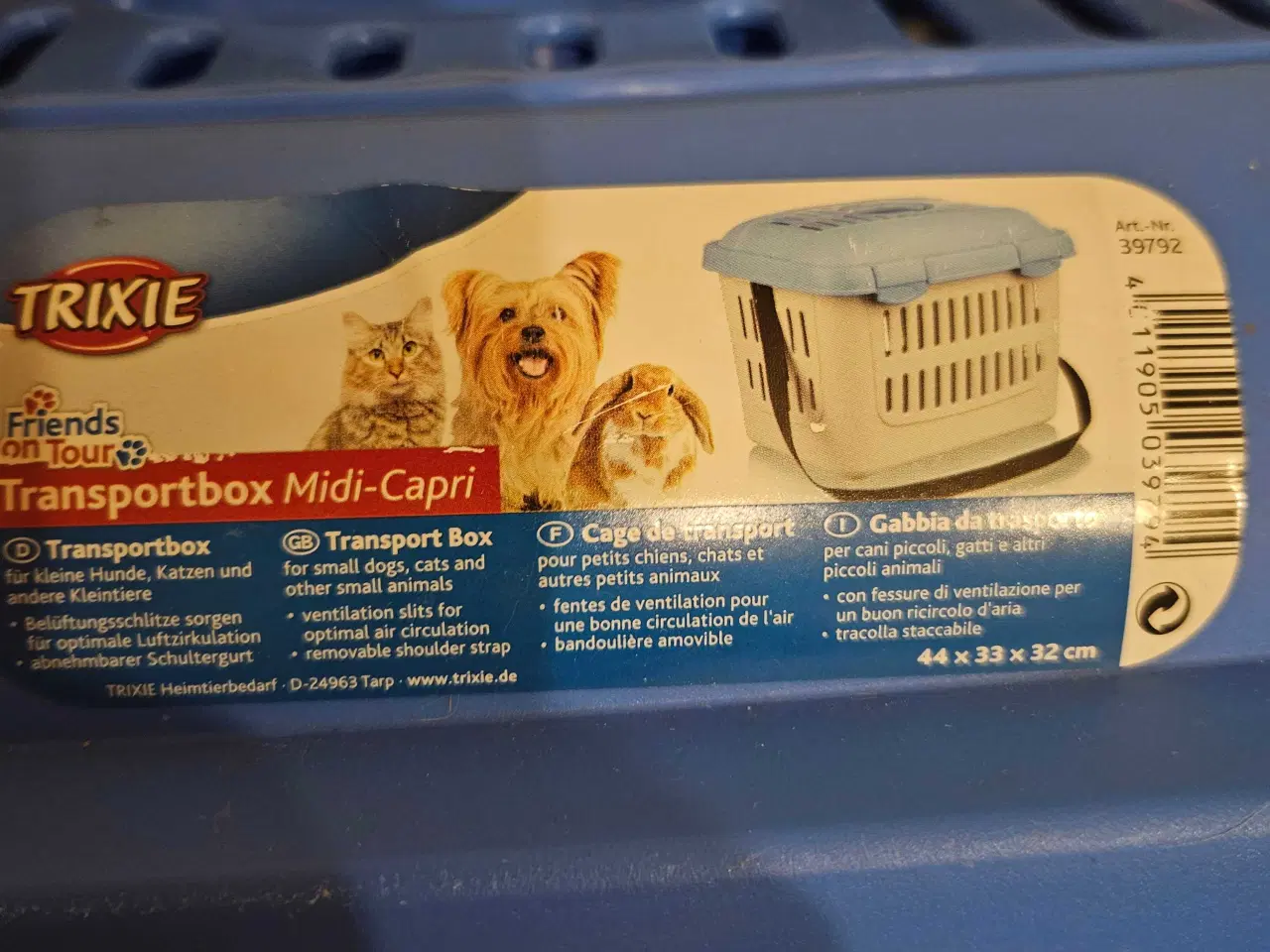 Billede 2 - Katte/hunde transportbur 