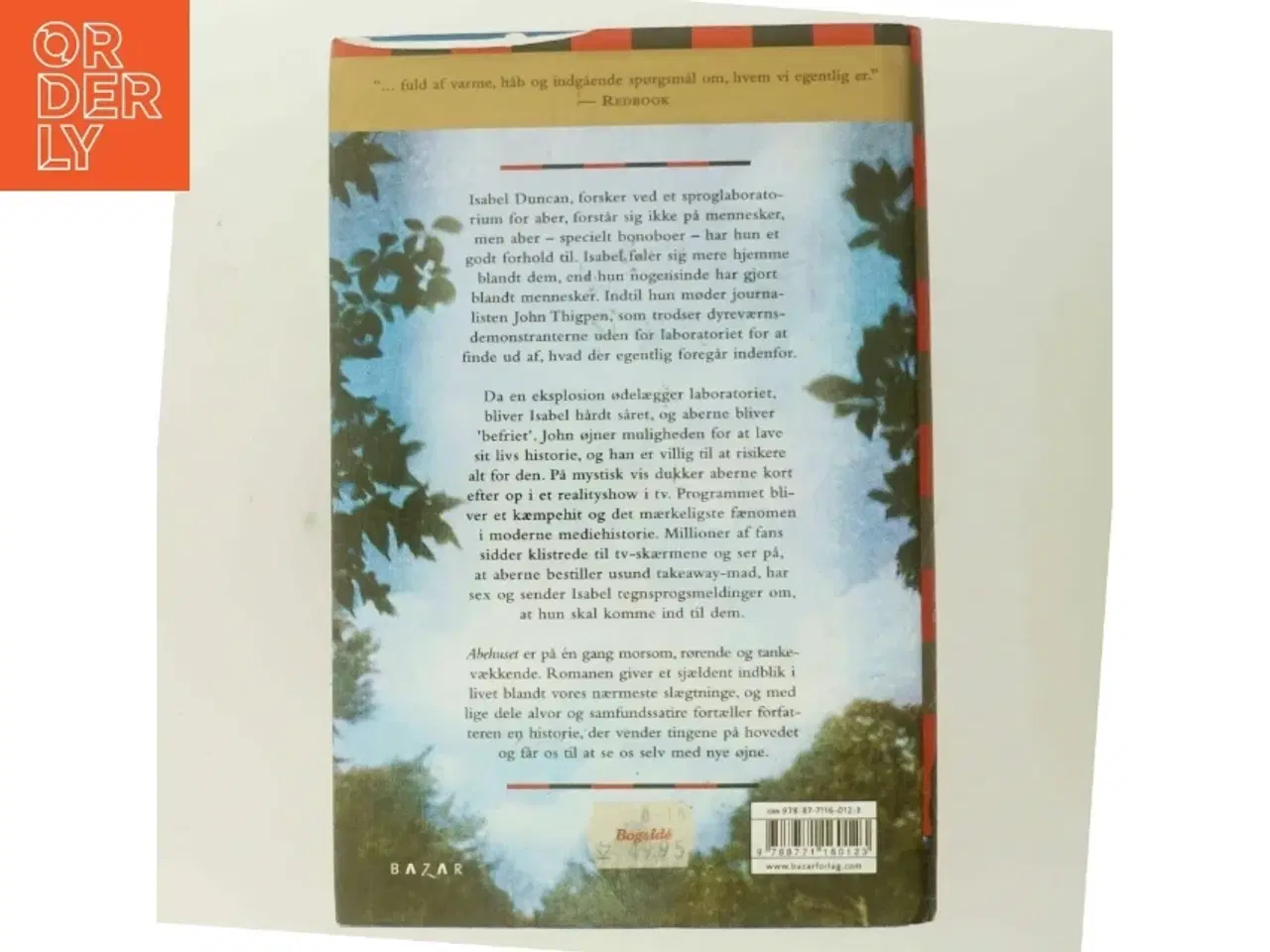 Billede 3 - Abehuset af Sara Gruen (Bog)