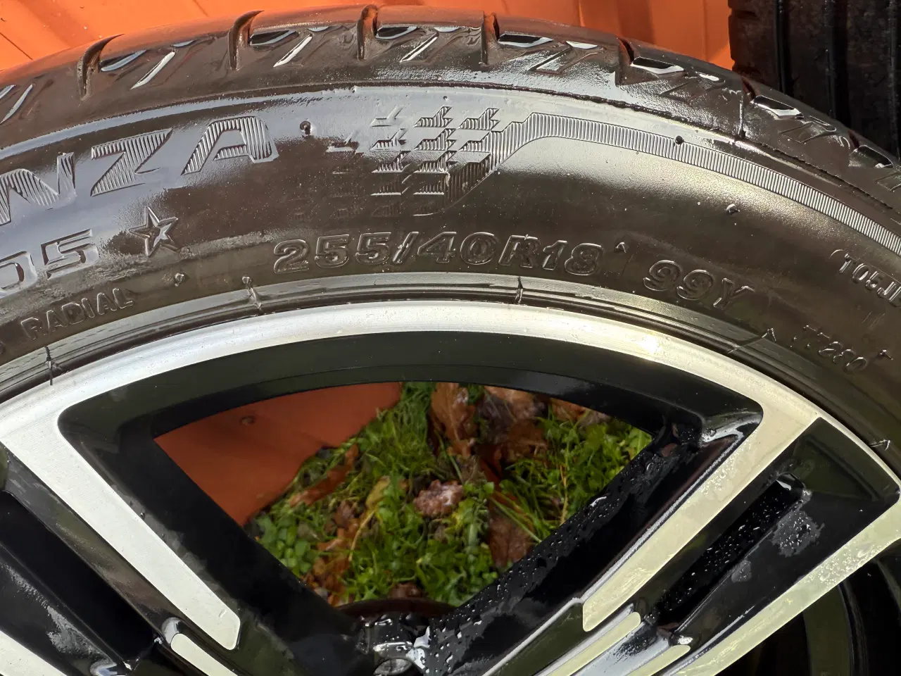 Billede 2 - Originale BMW alufælge med bridgestone dæk