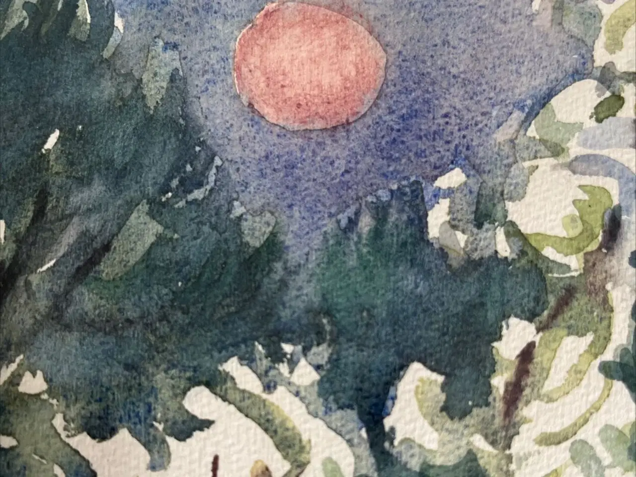 Billede 3 - Grete Fristrup, 82. Akvarel