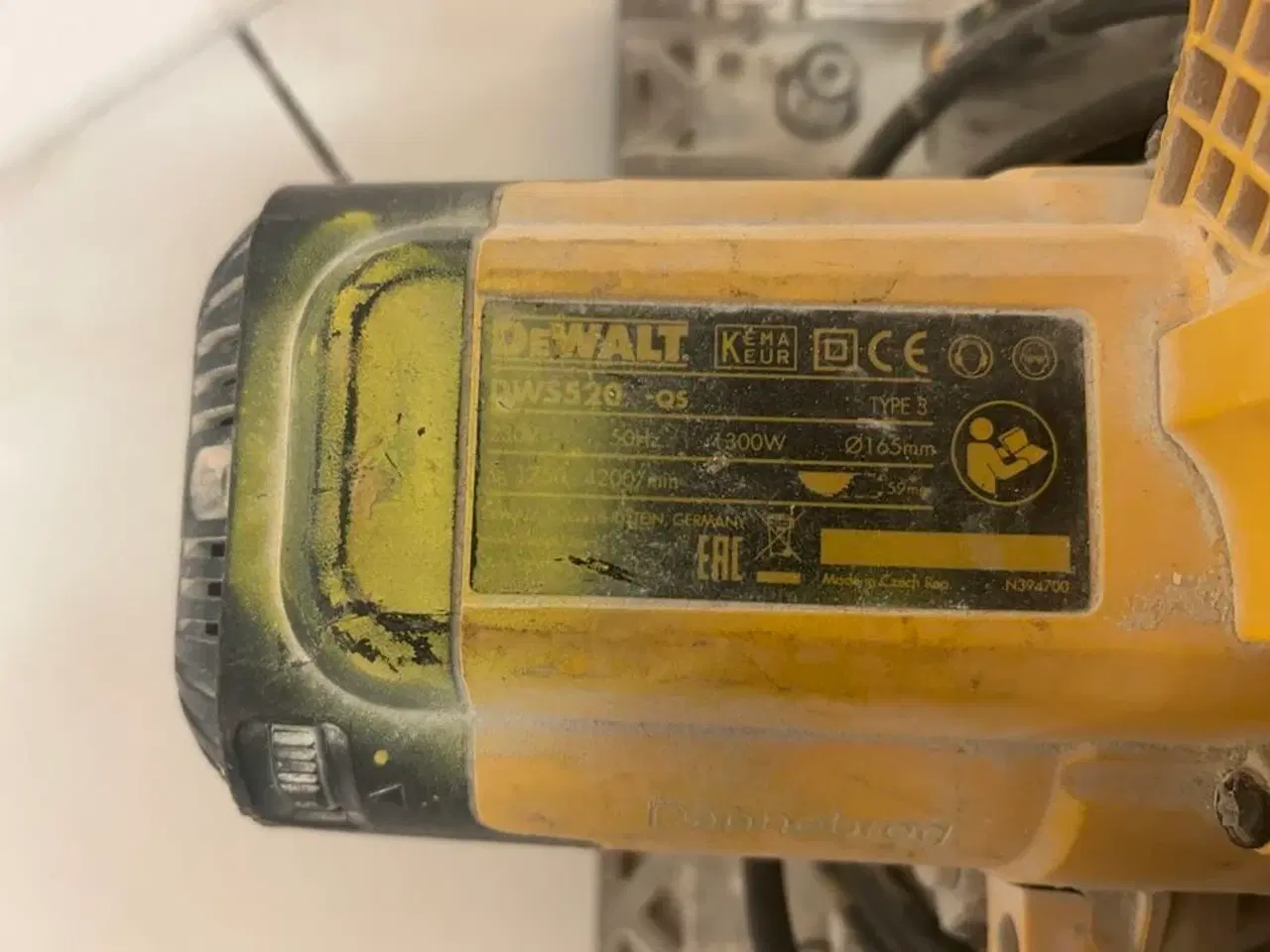 Billede 4 - DEWALT Dyksav DWS520 med skinne