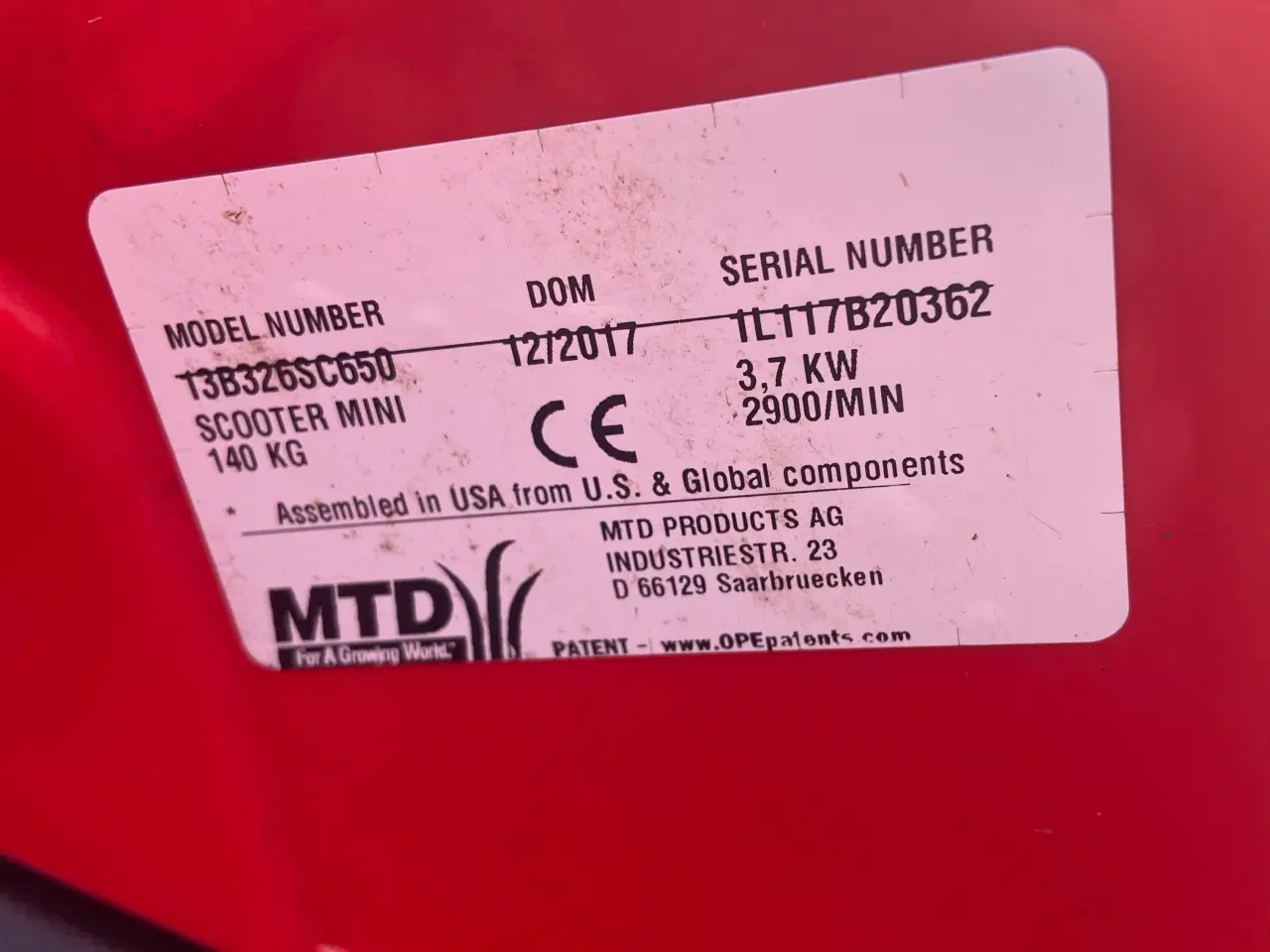 Billede 8 - Wolf Garten/ MTD Mini Rider med Opsamler