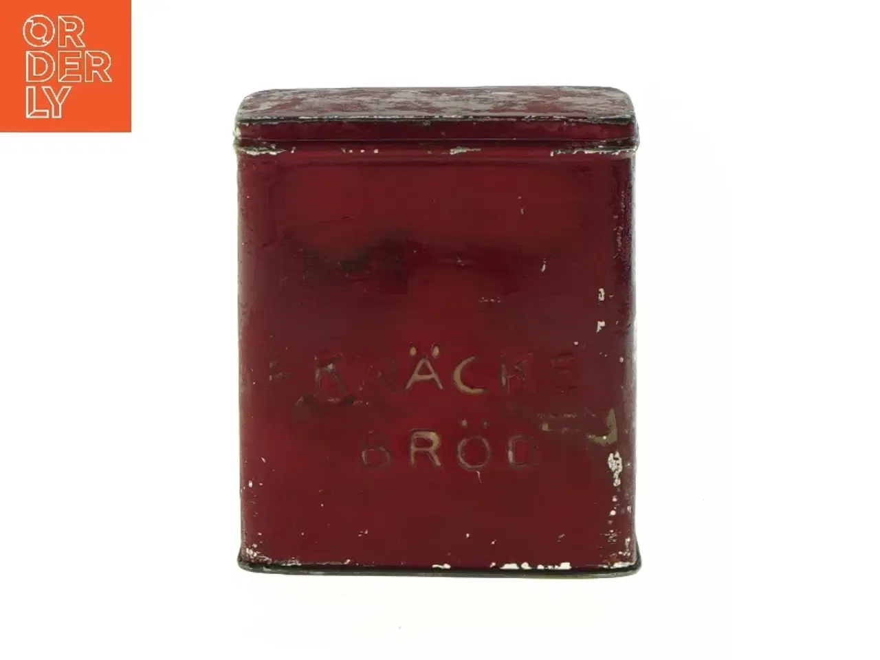 Billede 1 - Dåse fra Ukendt (str. LBH:13x8,5x15cm)