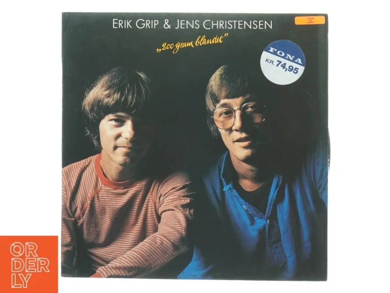 Billede 1 - Erik Grip & Jens Christensen - '200 gram blandet' vinylplade (str. 31 x 31 cm)