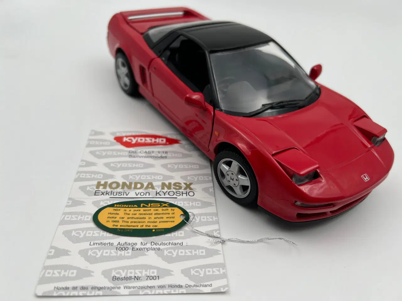 Billede 7 - 1990 Honda NSX KYOSHO - 1:18