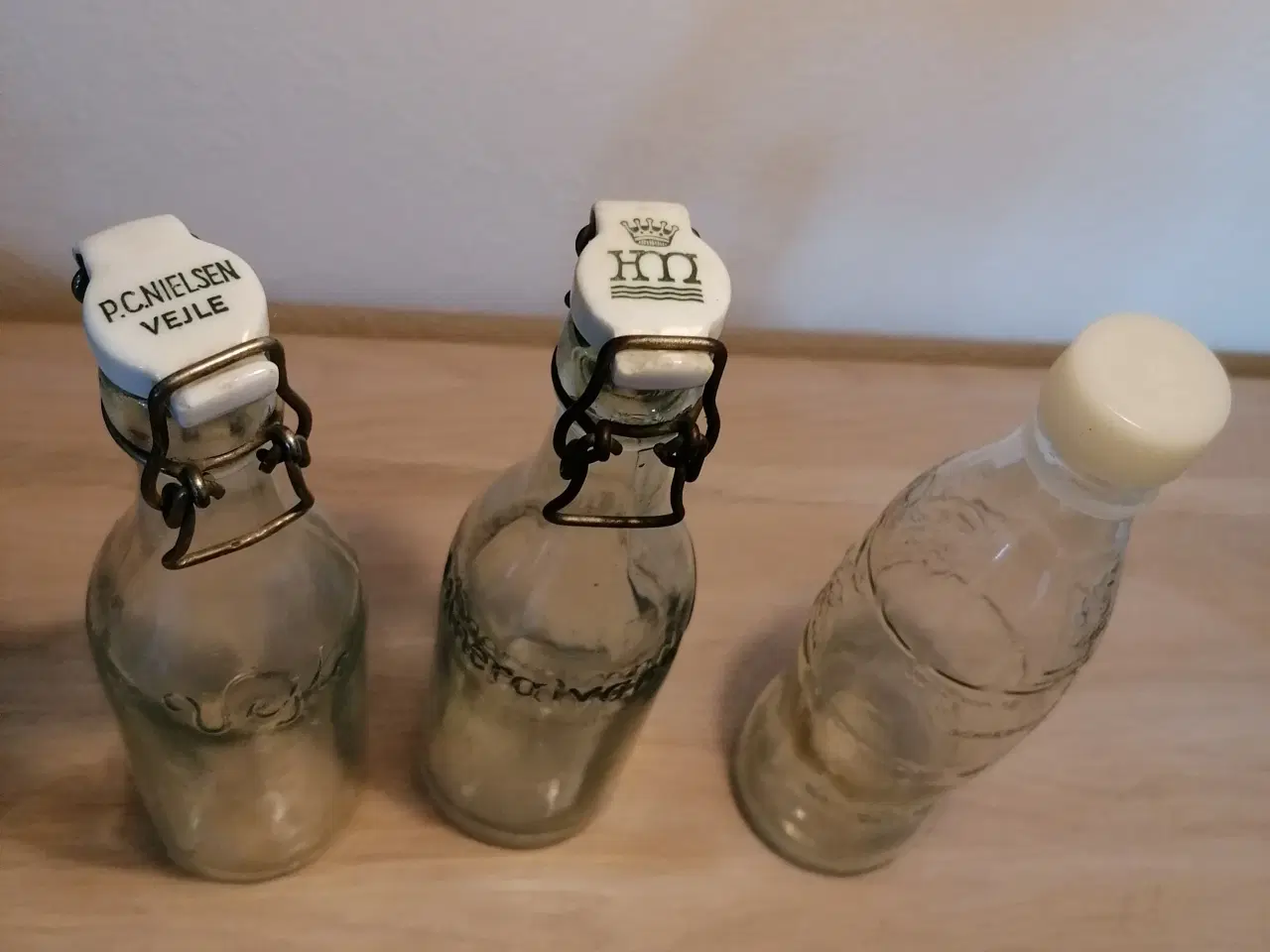 Billede 1 - Gamle patent flasker 3 stk.