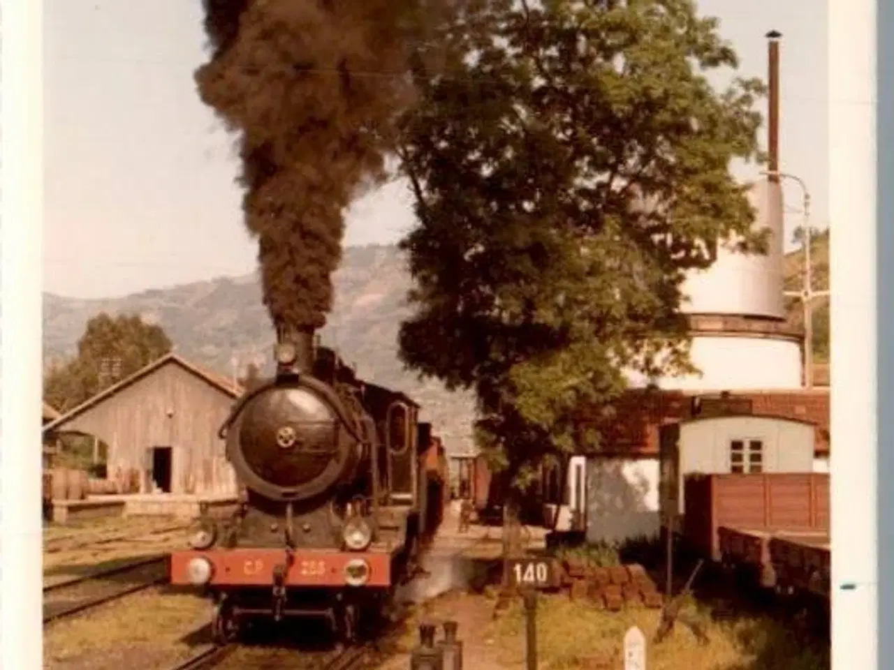 Billede 1 - Tog - Tua - CP 286 afgår - Schweitz  - Foto