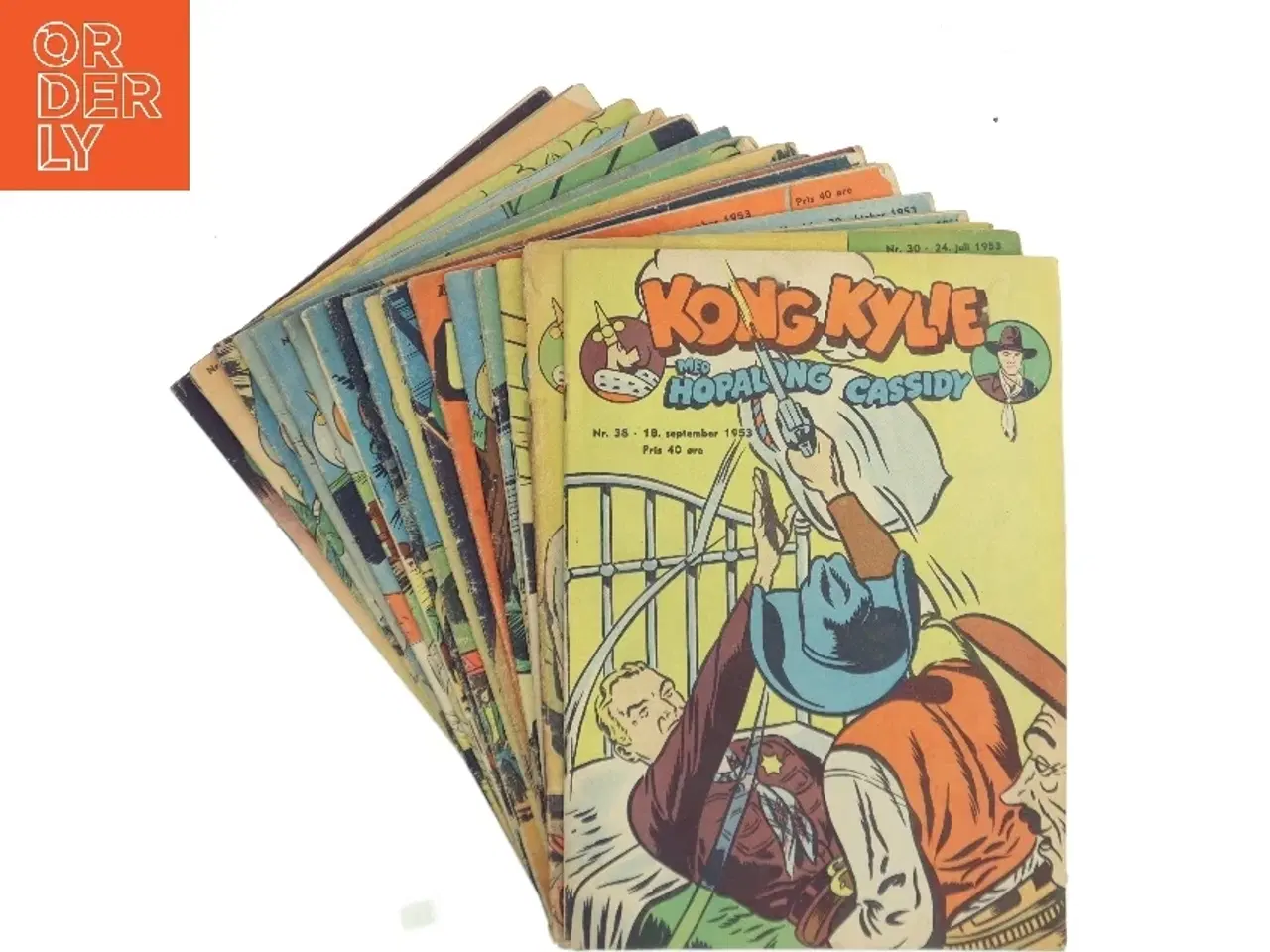 Billede 1 - 18 Kong Kylie med Hopalong Cassidy af Ukendt (Bog)