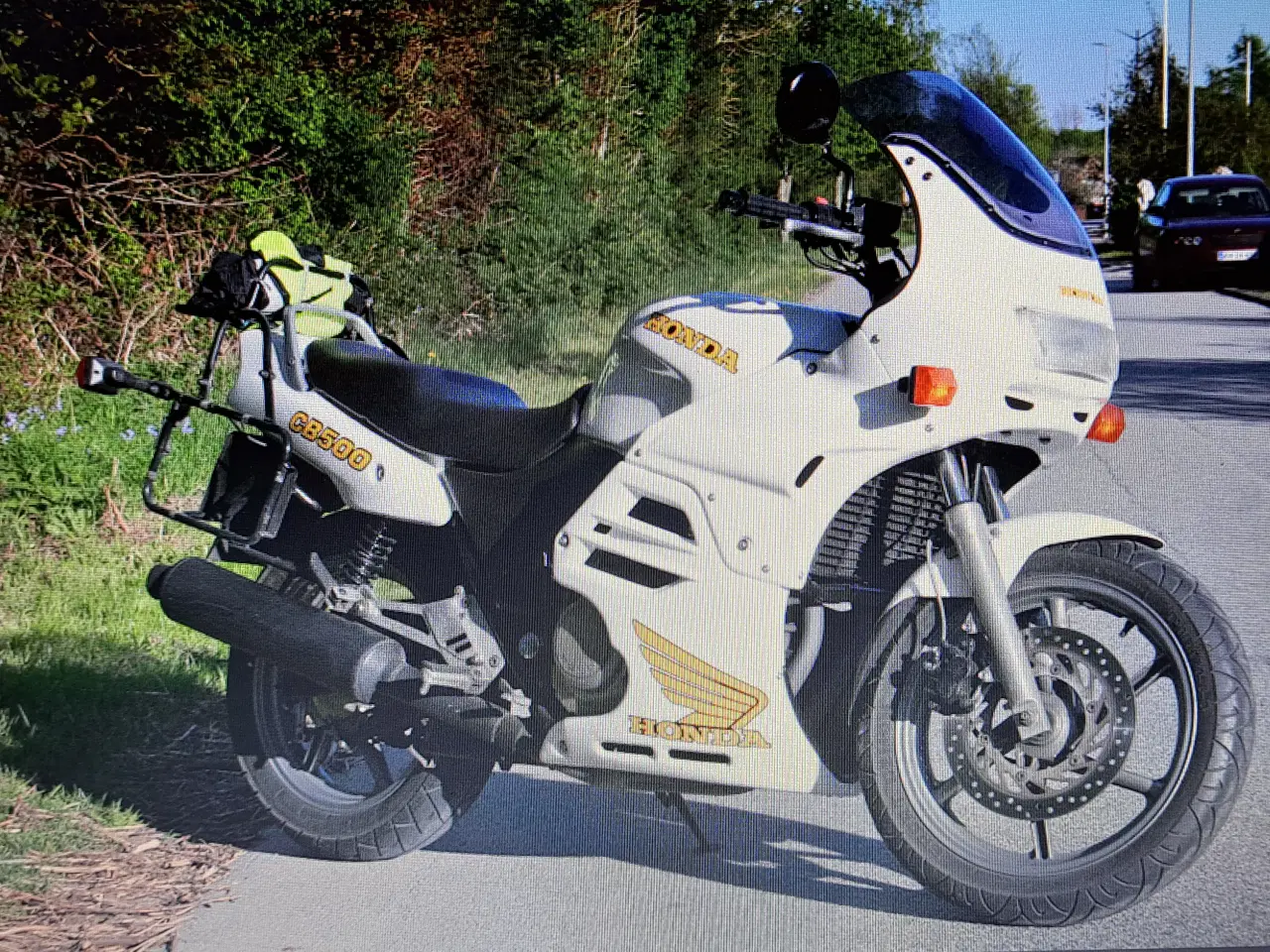 Billede 1 - Honda Cb500 kåbe Hvid