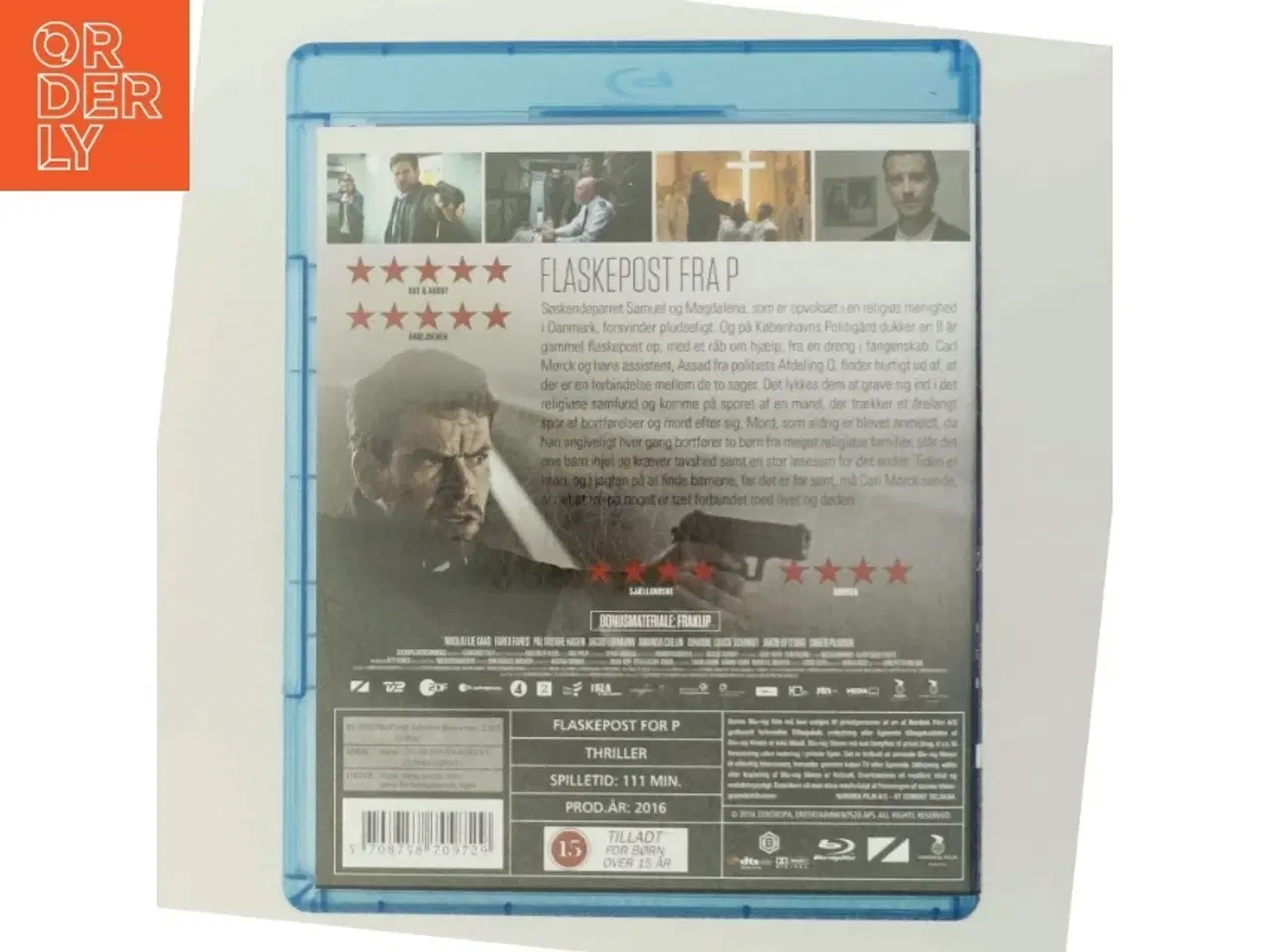 Billede 3 - Flaskepost Fra P Blu-Ray - Afdeling Q