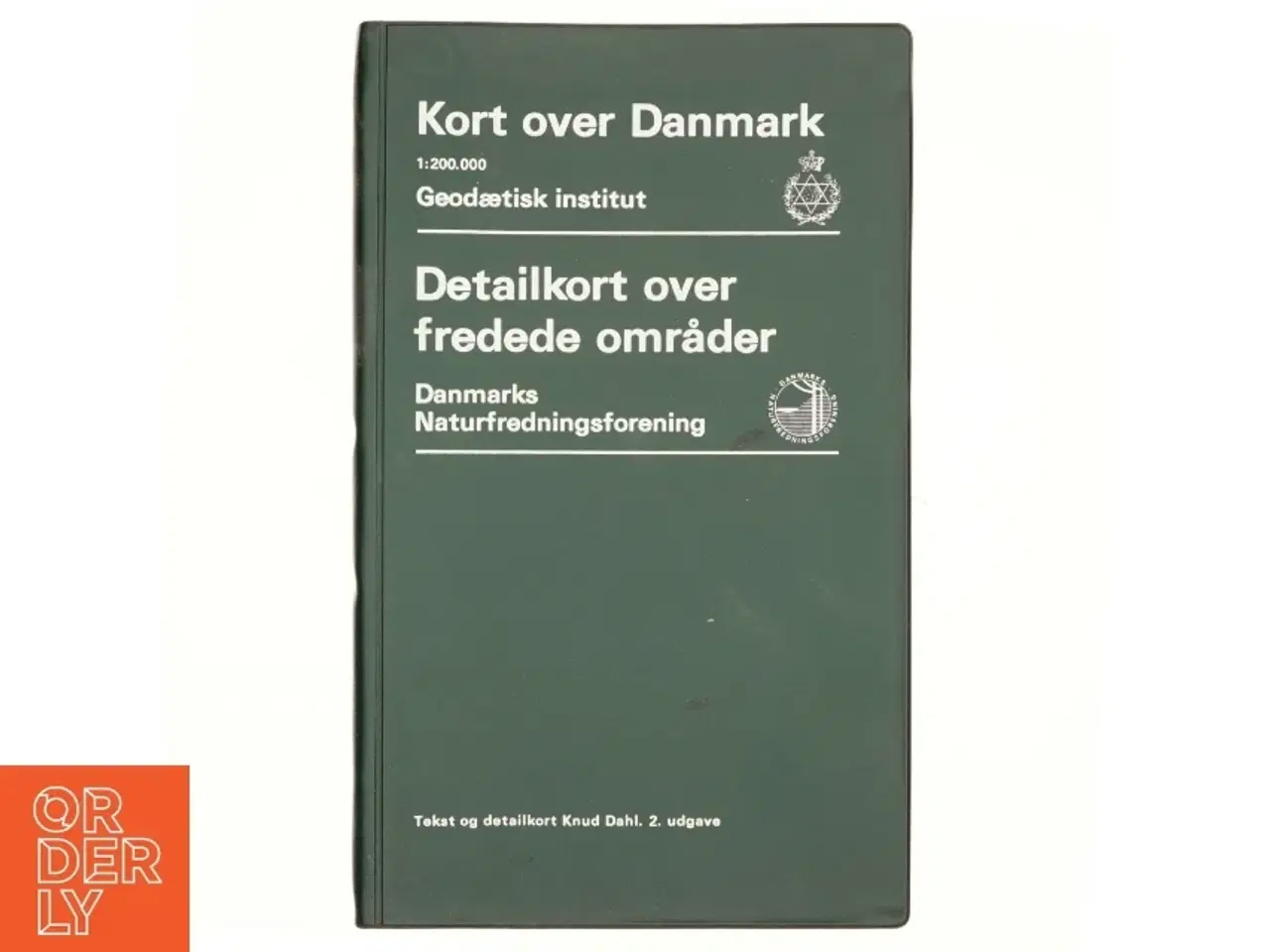 Billede 1 - Kort over Danmark (bog)
