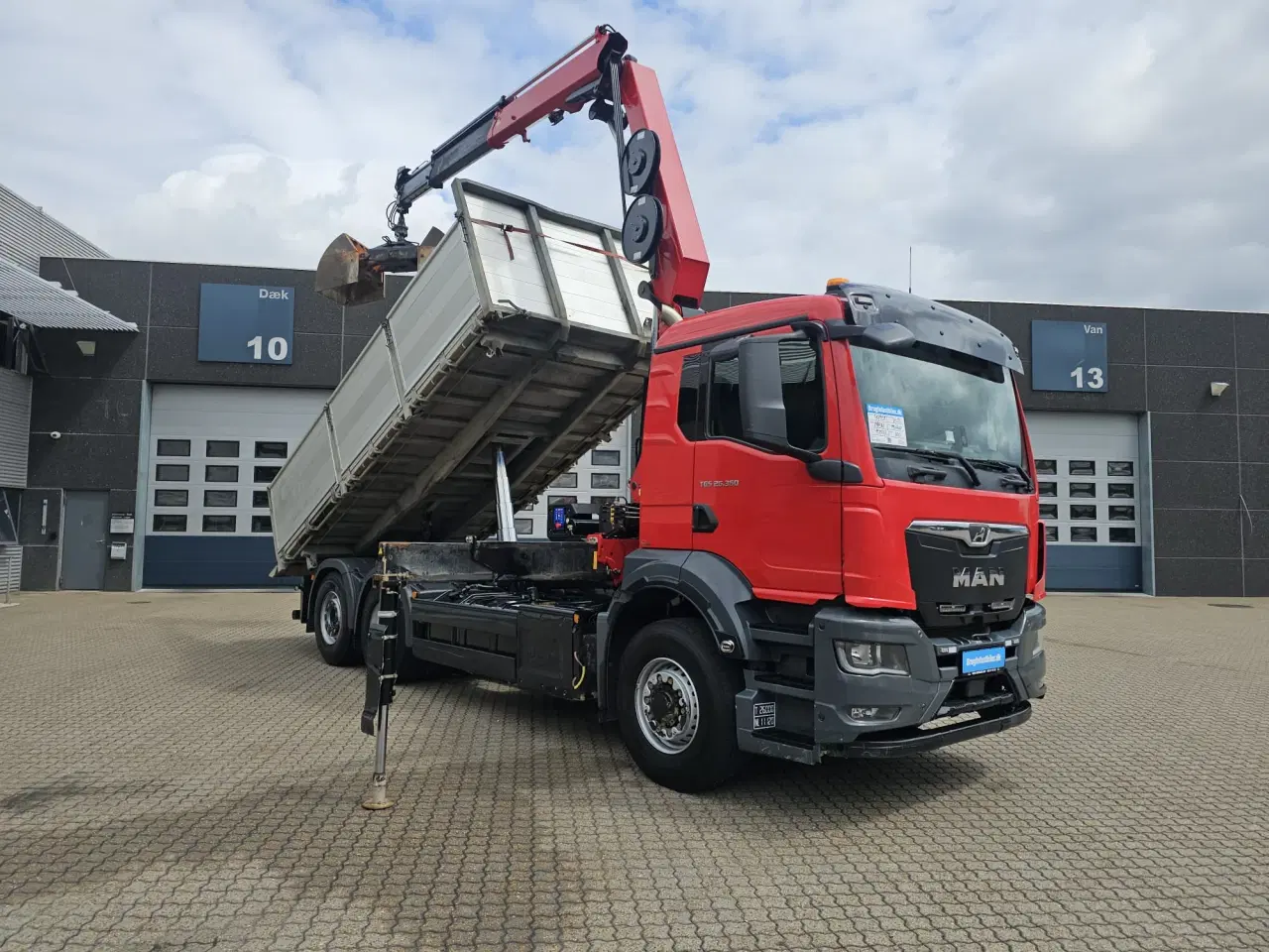 Billede 2 - MAN TGS 26.360 Hydrodrive, Tip-kran