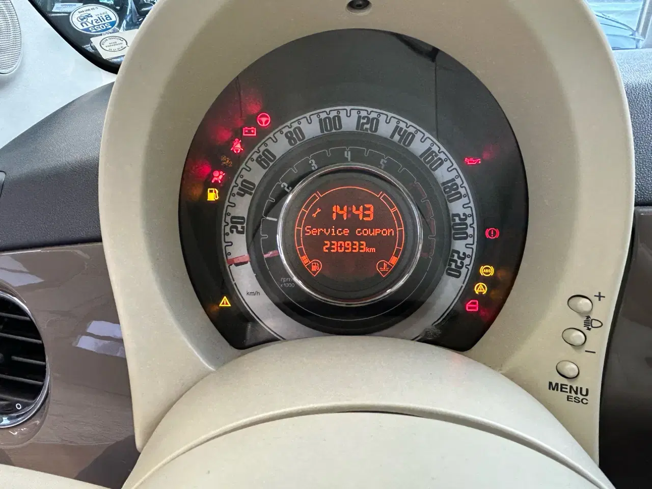 Billede 13 - Fiat 500 1,2 Sport 69HK 3d