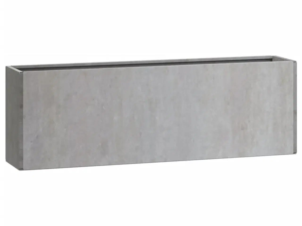 Billede 4 - Væghængte plantekasser 2 stk. 53x10x17 cm cortenstål rustfarvet