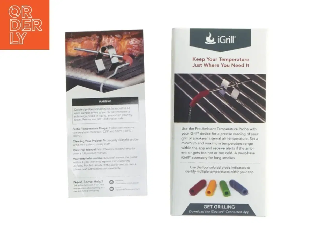 Billede 2 - iDevices iGrill Pro Ambient temperature probe fra iDevices (str. 11 cm)