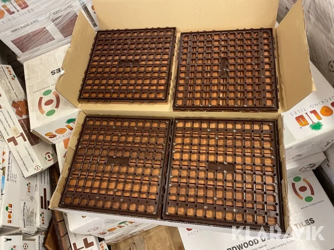 Billede 9 - Gulv Solid Hardwood Decking Tiles 300 kvm
