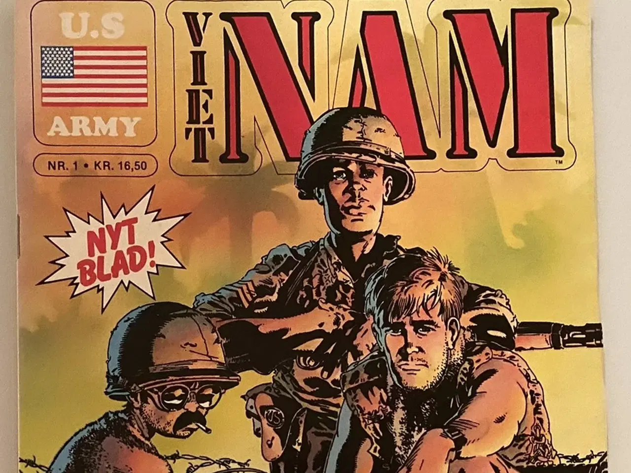 Billede 2 - US Army Vietnam blad