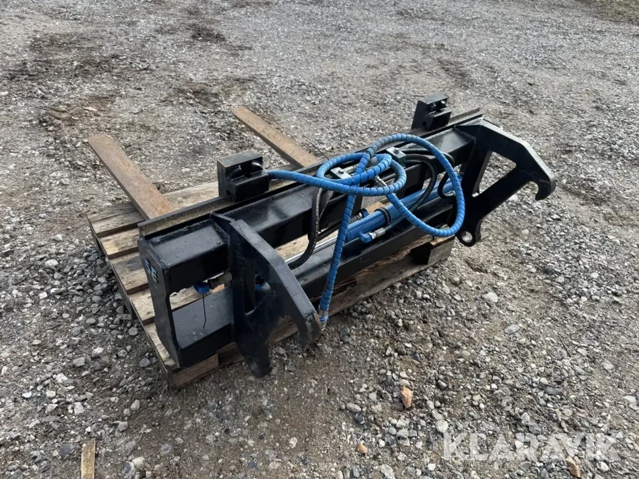 Billede 4 - Hydrauliske pallegafler 2500 kg med Volvo L30 fæste