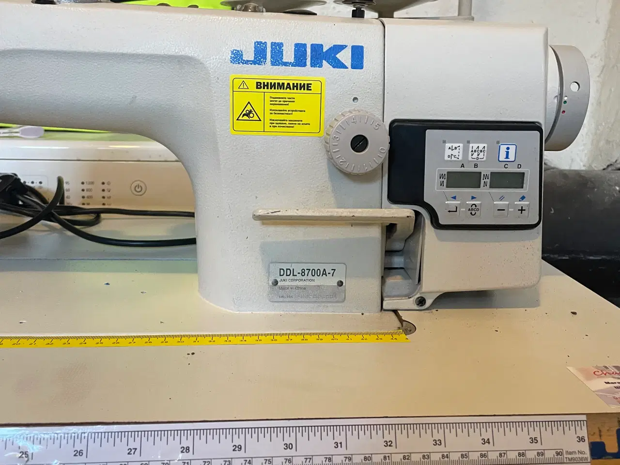 Billede 2 - JUKI DDL-8700A-7 industrisymaskine