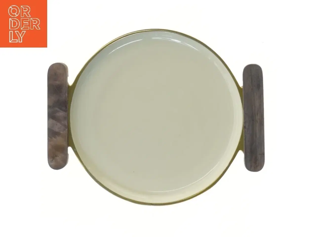 Billede 1 - Rund bakke med håndtag fra Bloomingville (str. Ø 18 cm)