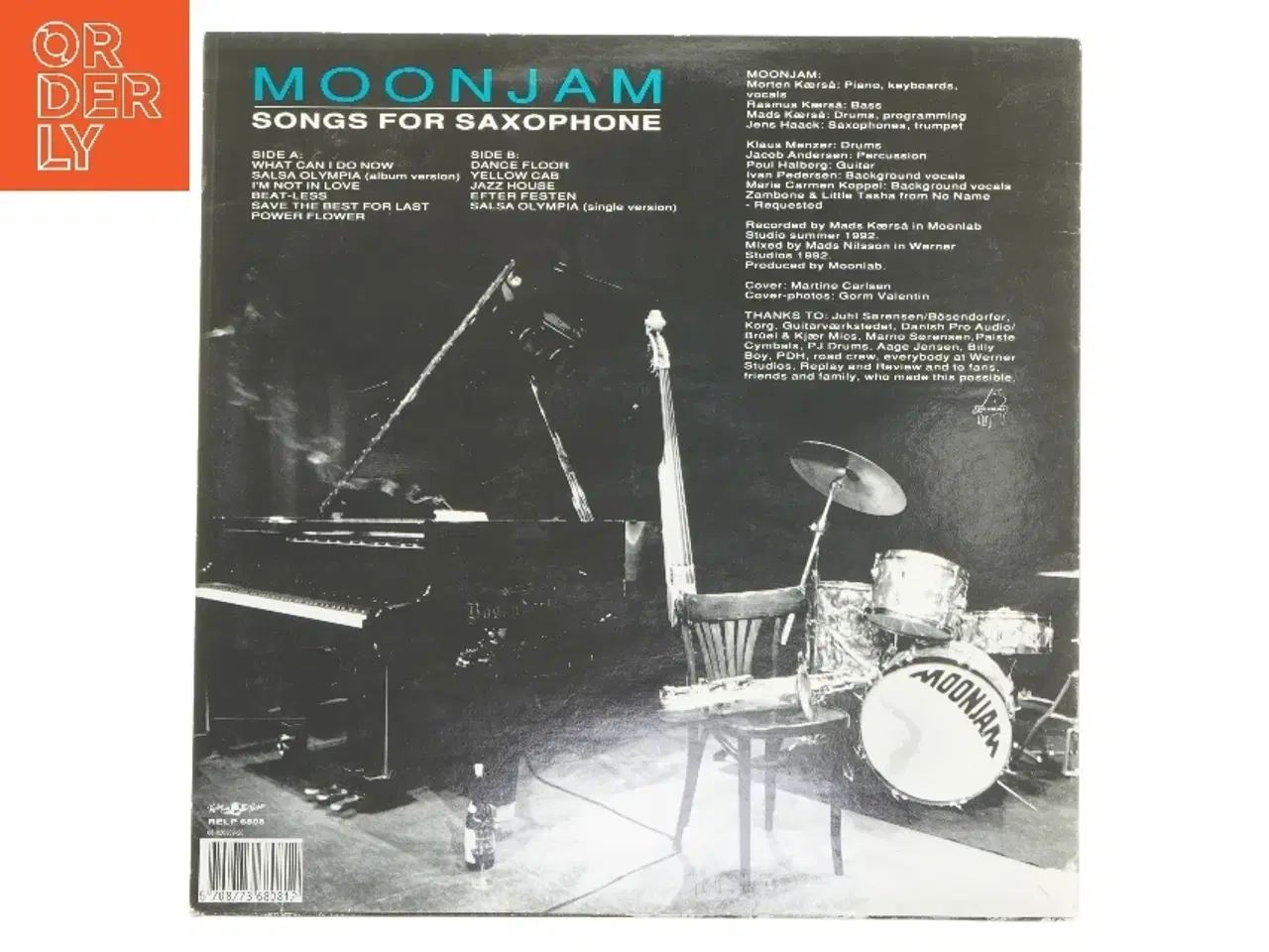 Billede 2 - Moonjam: Songs for Saxophone LP