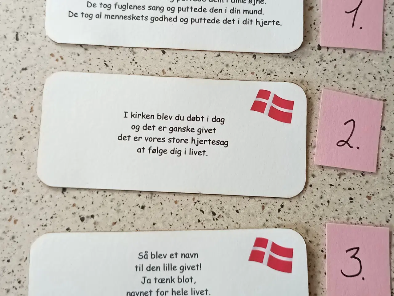 Billede 3 - Barnedåbskort sælges.