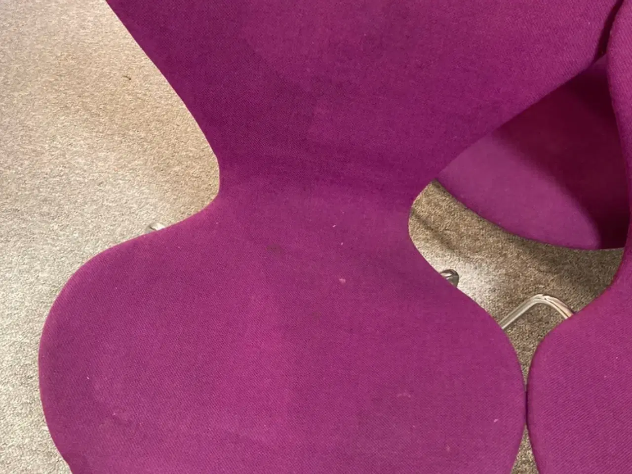 Billede 1 - 6 stk. Arne Jakobsen 7’er stole -Gratis Levering