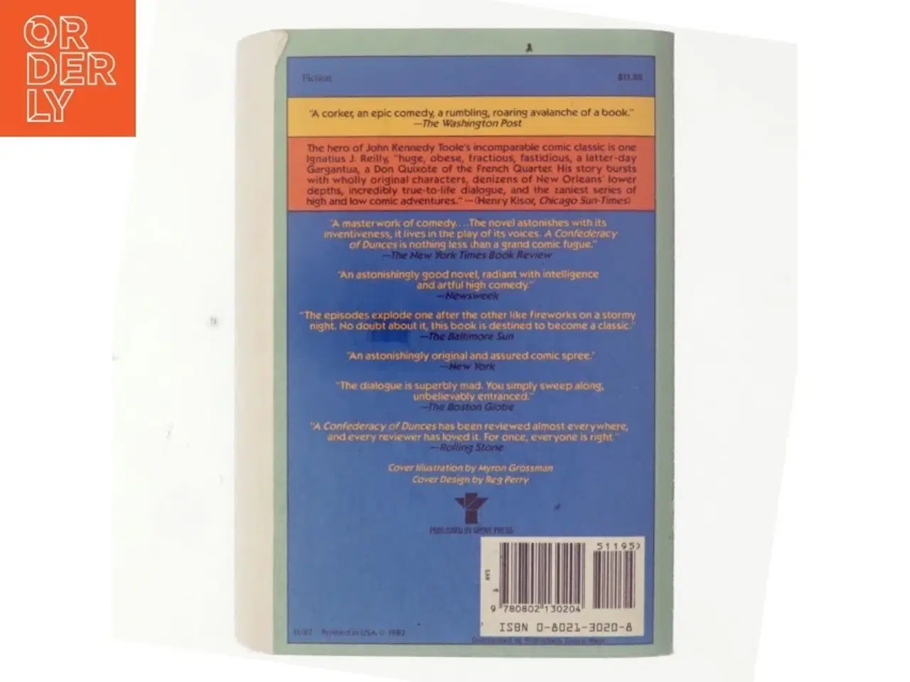 Billede 3 - A Confederacy of Dunces af John Kennedy Toole (Bog)