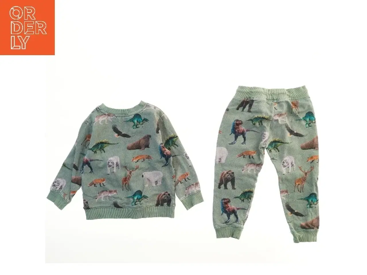 Billede 2 - Børnesæt med dyremotiver fra H&M (str. 116)