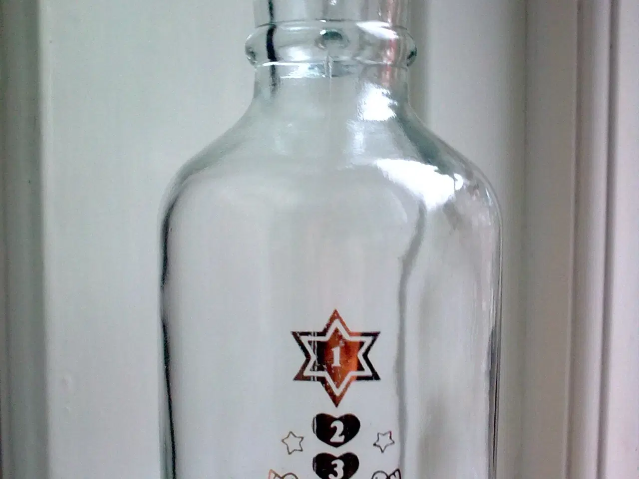 Billede 2 - Julekalender Holmegaard snapseflaske DIY VARIANTER