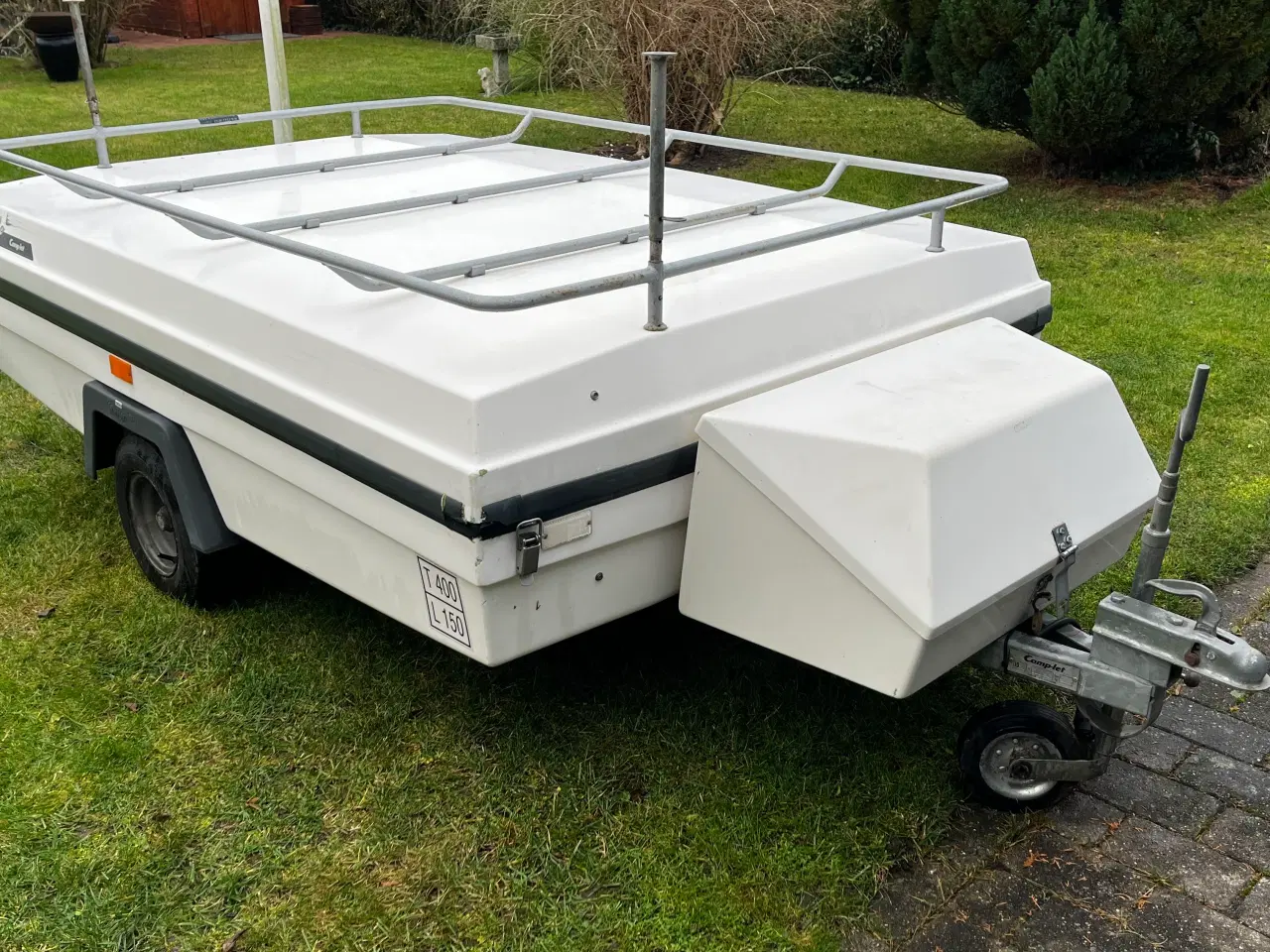 Billede 3 - Ældre teltvogn i rimelig god stand. 