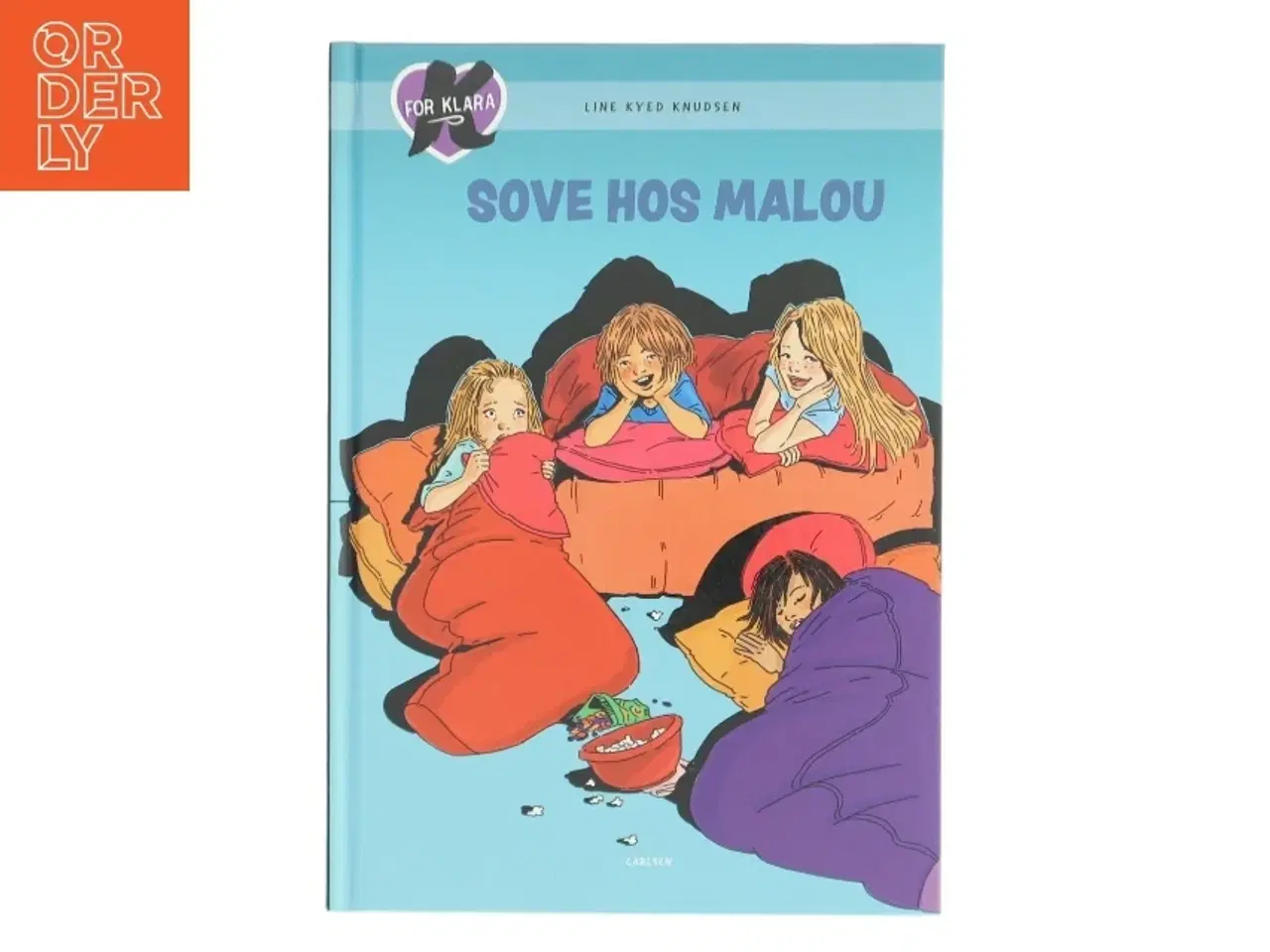 Billede 1 - K for Klara, Sove hos Malou af Line Kyed Knudsen (Bog)