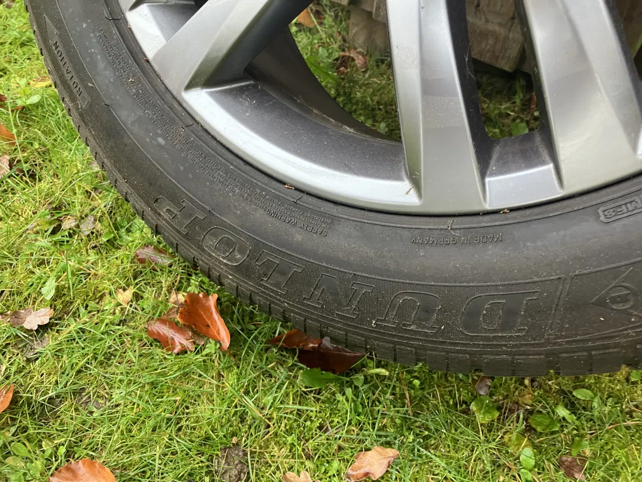 Billede 3 -  Vinter alufælge  med gode dæk 