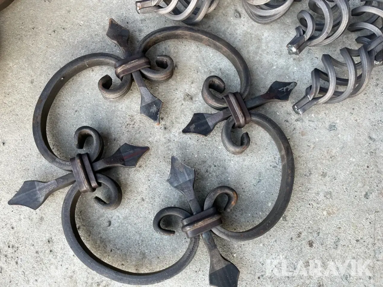 Billede 11 - Smedejern diverse til Smediejernslåge