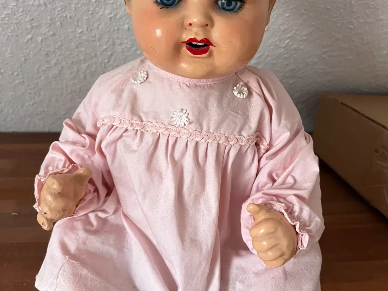 Billede 3 - Antik porcelænsdukke - byd på prisen